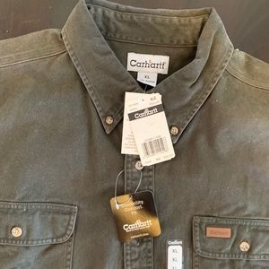 Carhartt button down shirt